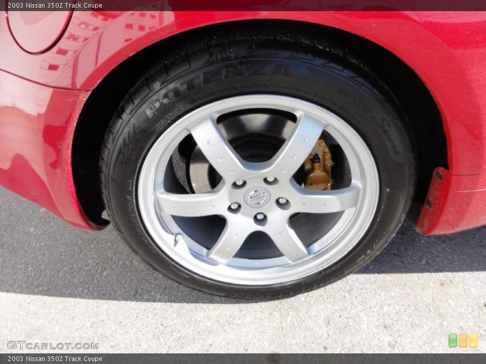 2003 Nissan 350Z Track Coupe Wheel and Tire Photo #46180947