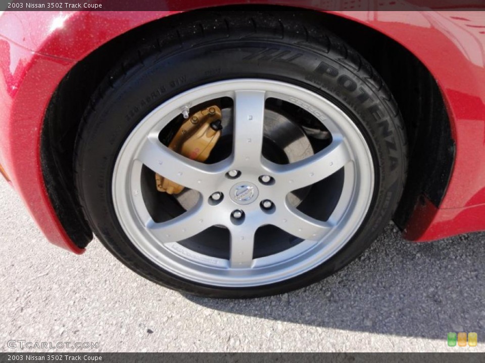2003 Nissan 350Z Track Coupe Wheel and Tire Photo #46180986