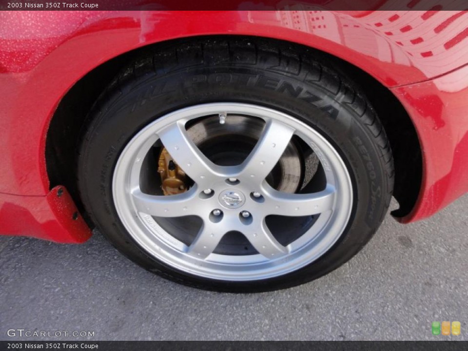 2003 Nissan 350Z Track Coupe Wheel and Tire Photo #46180992