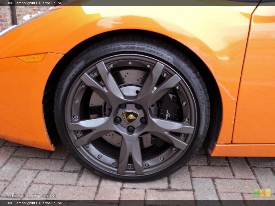 2008 Lamborghini Gallardo Coupe Wheel and Tire Photo #46185699