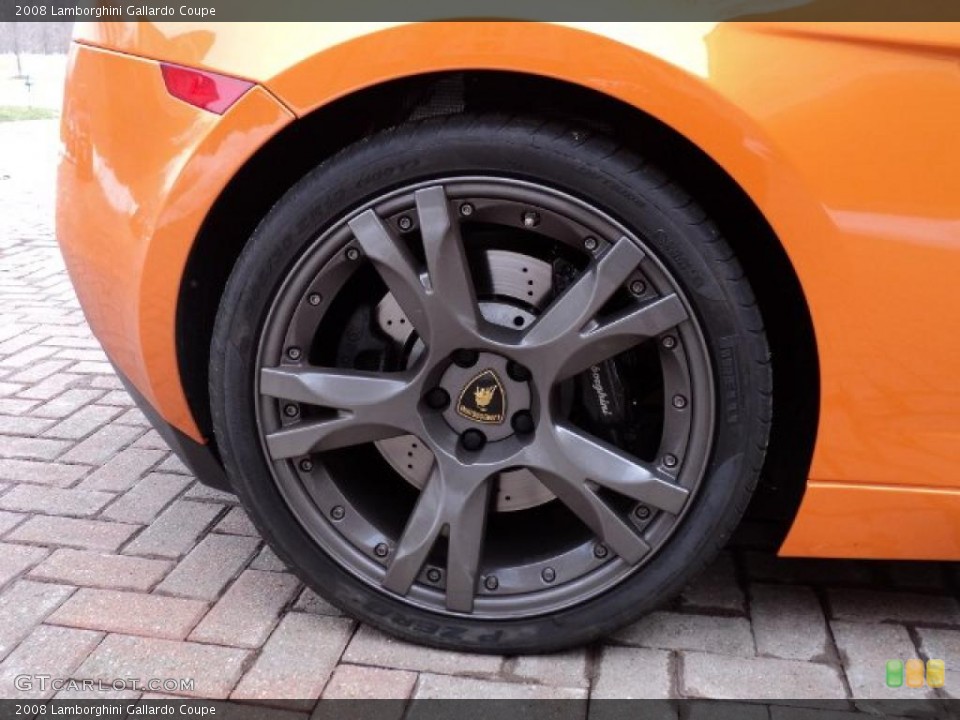 2008 Lamborghini Gallardo Coupe Wheel and Tire Photo #46185744