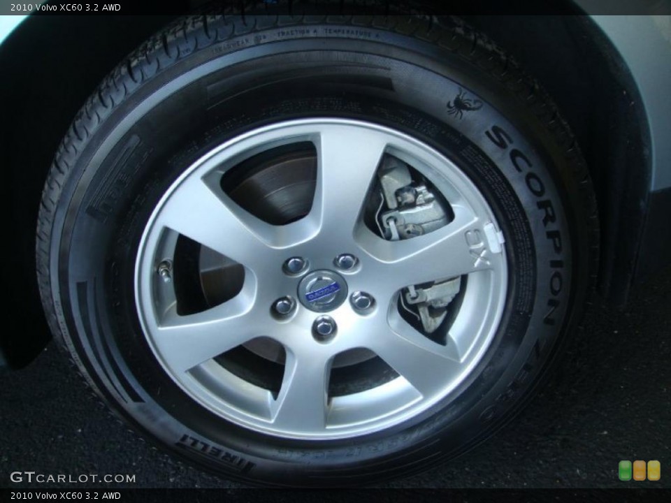 2010 Volvo XC60 3.2 AWD Wheel and Tire Photo #46187253