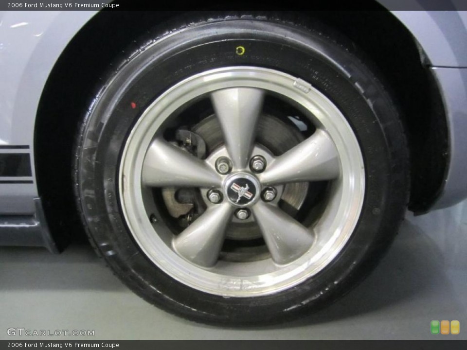 2006 Ford Mustang V6 Premium Coupe Wheel and Tire Photo #46190174