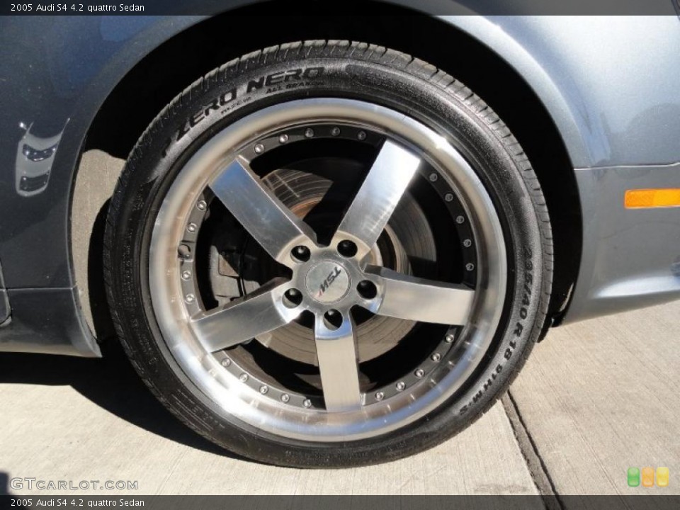 2005 Audi S4 Custom Wheel and Tire Photo #46192271