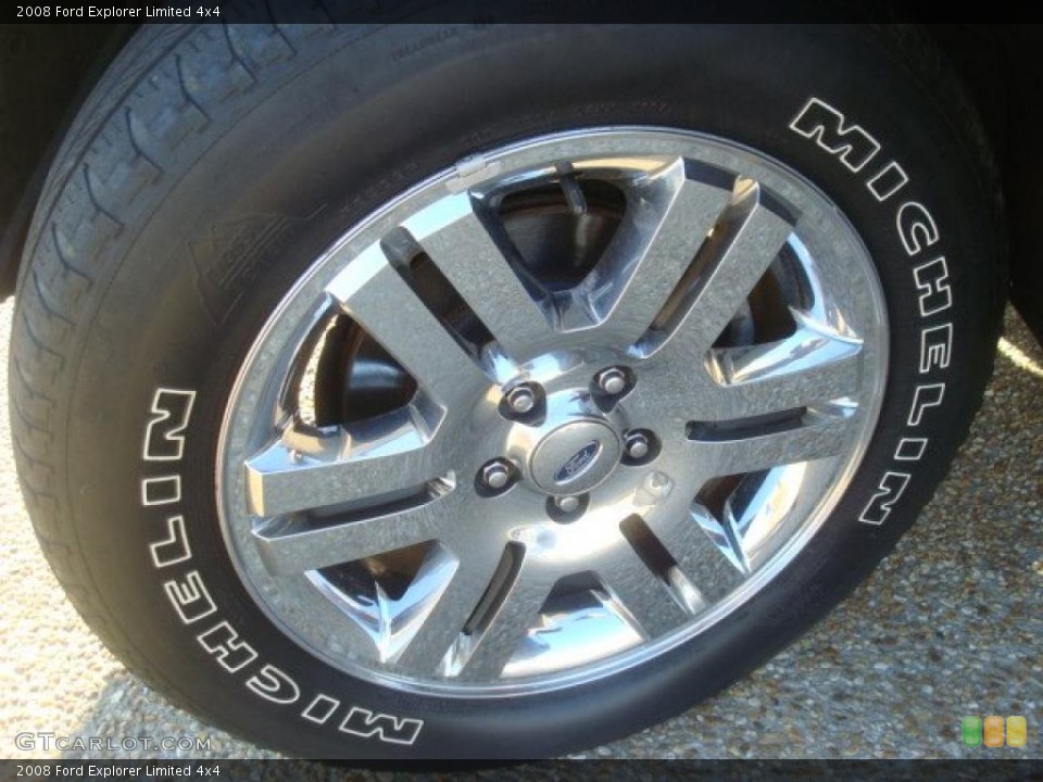 2008 Ford Explorer Limited 4x4 Wheel and Tire Photo #46197143