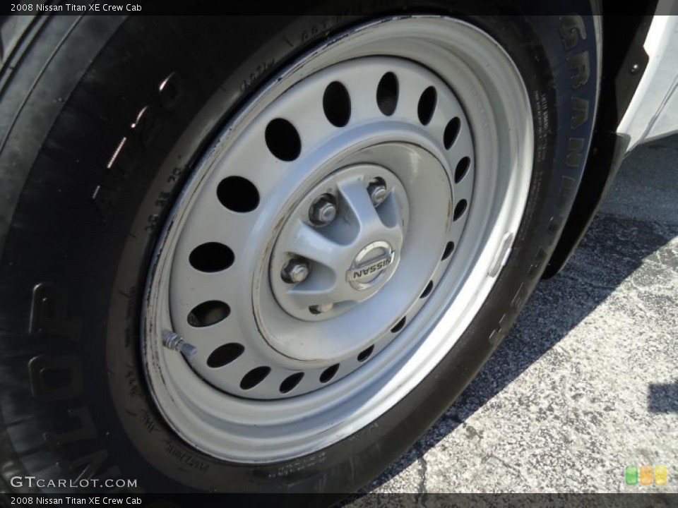 2008 Nissan Titan XE Crew Cab Wheel and Tire Photo #46201334