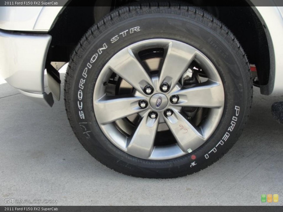 2011 Ford F150 FX2 SuperCab Wheel and Tire Photo #46207739