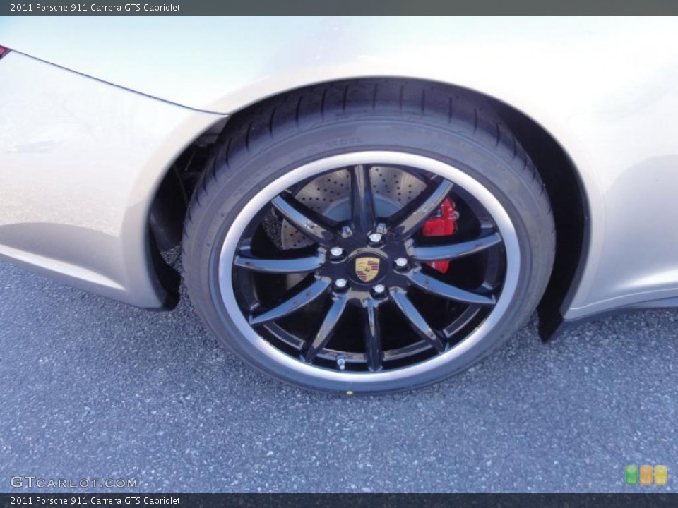 2011 Porsche 911 Carrera GTS Cabriolet Wheel and Tire Photo #46209023