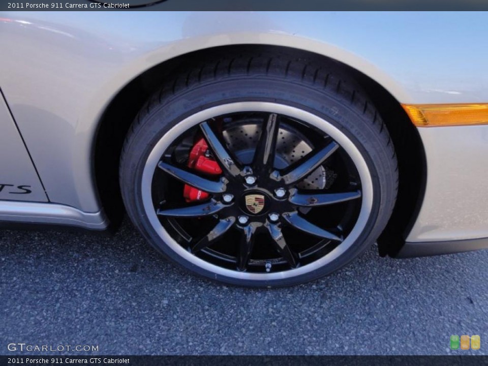 2011 Porsche 911 Carrera GTS Cabriolet Wheel and Tire Photo #46209035