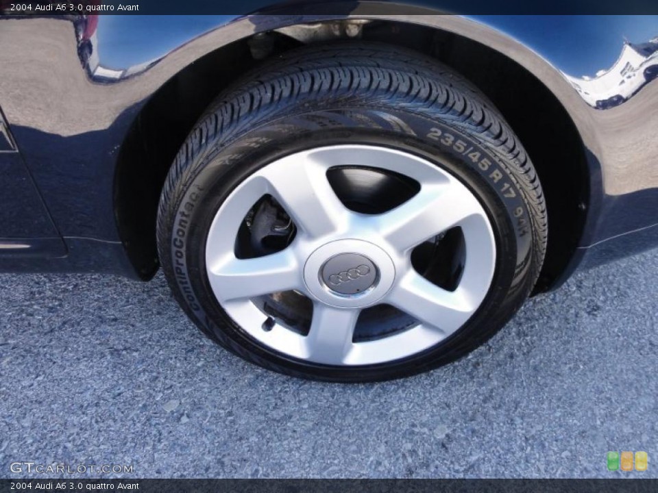 2004 Audi A6 3.0 quattro Avant Wheel and Tire Photo #46210247