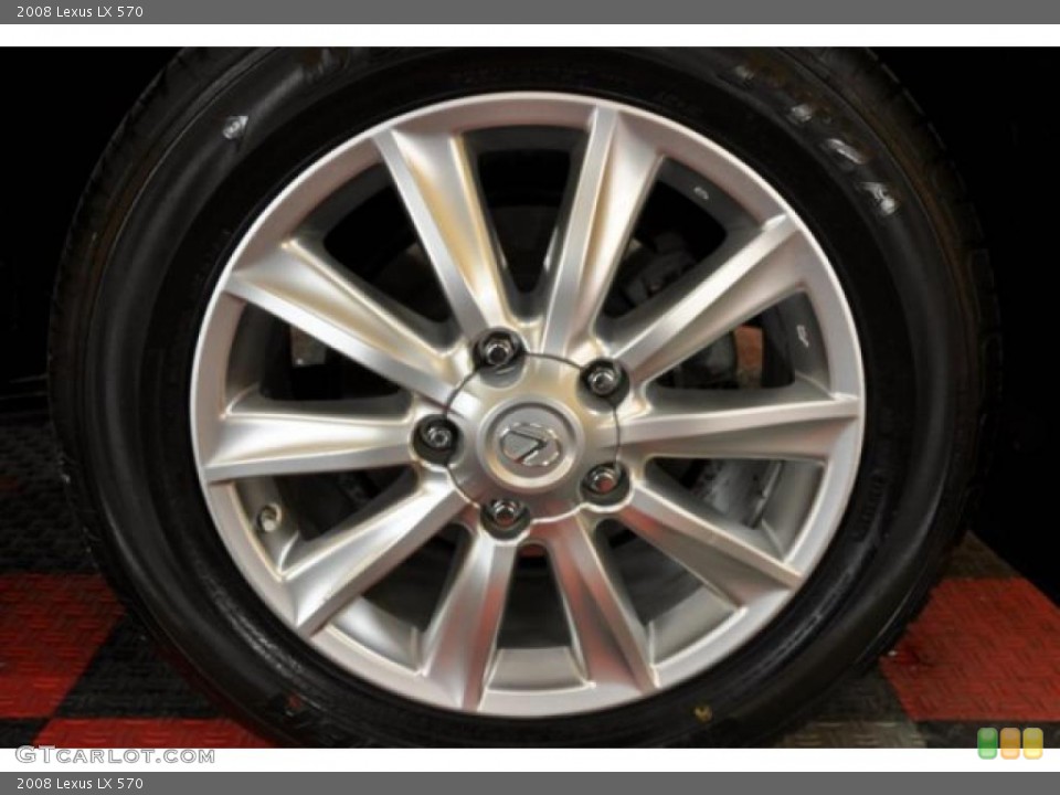 2008 Lexus LX 570 Wheel and Tire Photo #46215614