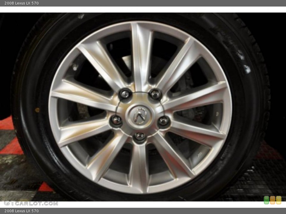 2008 Lexus LX 570 Wheel and Tire Photo #46215620