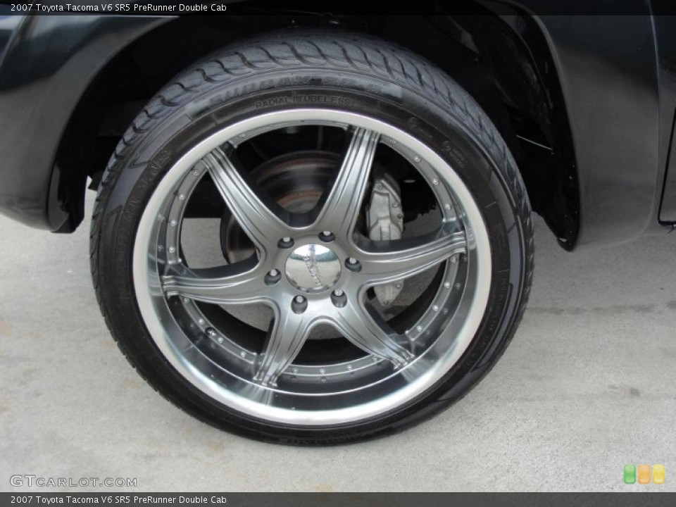 2007 Toyota Tacoma Custom Wheel and Tire Photo #46215860