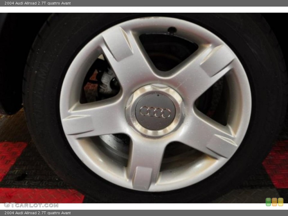 2004 Audi Allroad 2.7T quattro Avant Wheel and Tire Photo #46216481