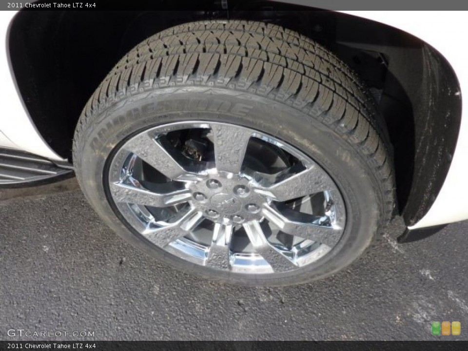 2011 Chevrolet Tahoe LTZ 4x4 Wheel and Tire Photo #46224305