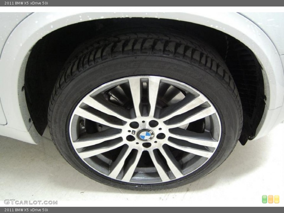 2011 BMW X5 xDrive 50i Wheel and Tire Photo #46225589