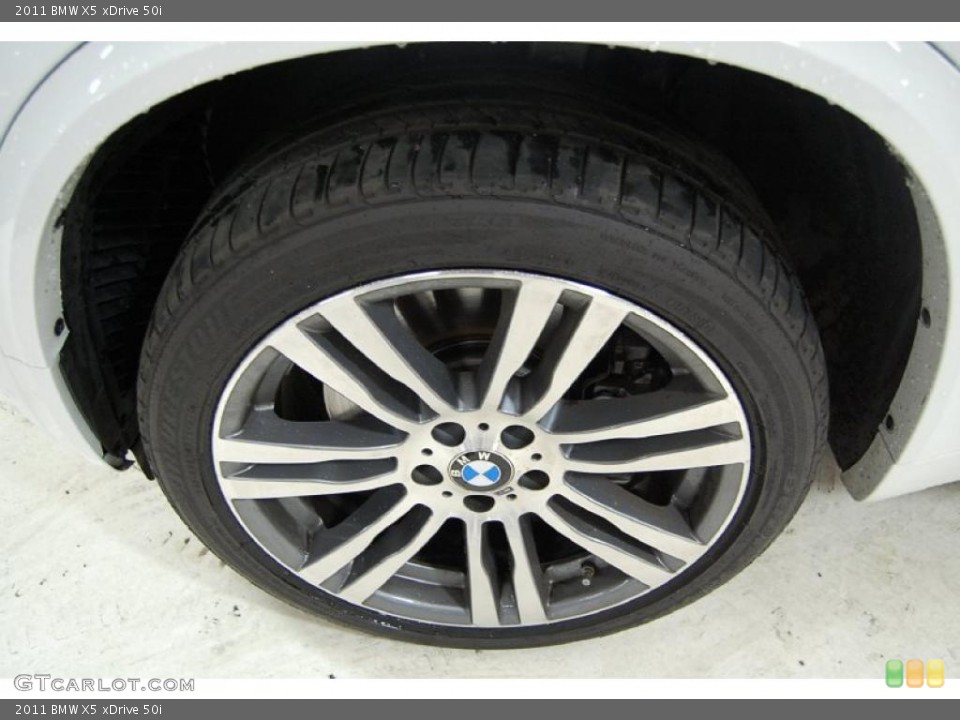 2011 BMW X5 xDrive 50i Wheel and Tire Photo #46225706
