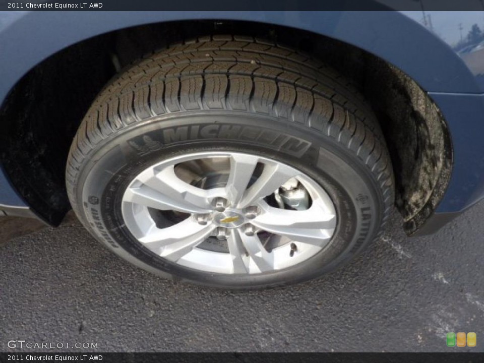 2011 Chevrolet Equinox LT AWD Wheel and Tire Photo #46226321