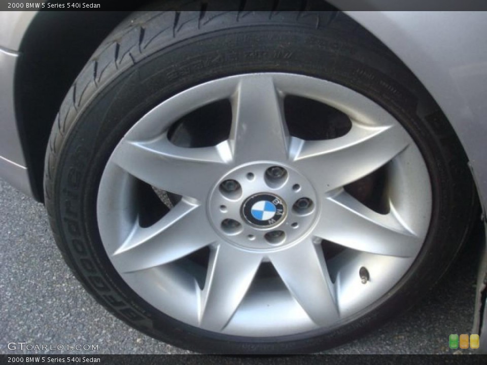2000 BMW 5 Series 540i Sedan Wheel and Tire Photo #46227854