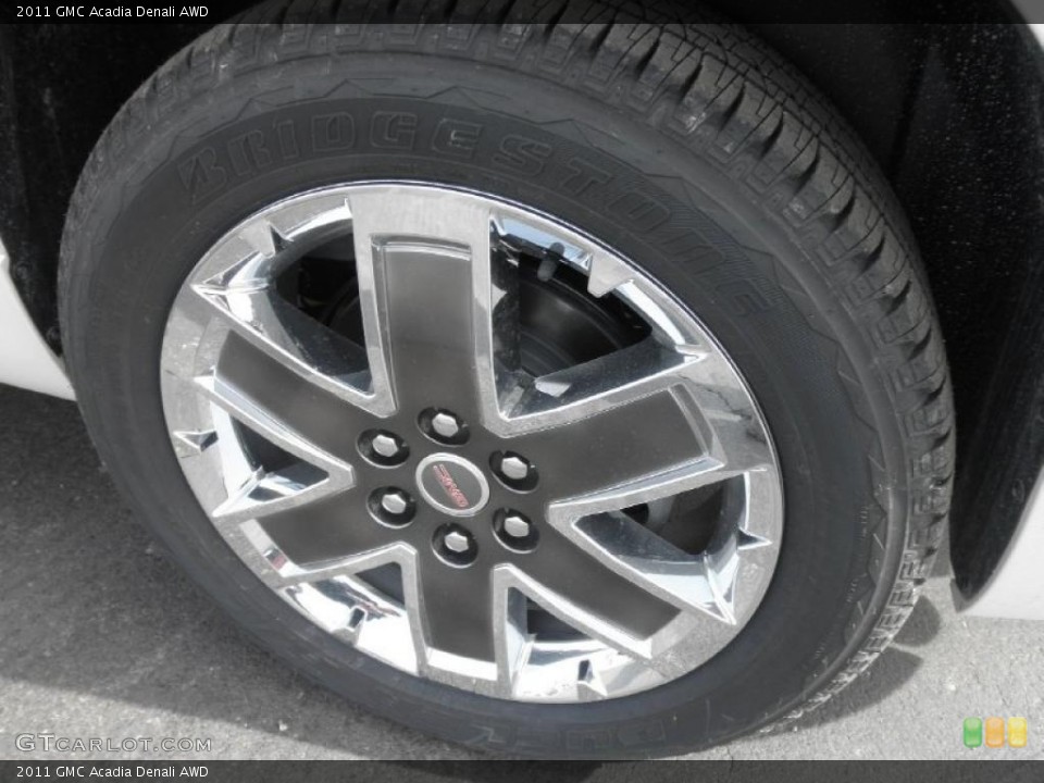 2011 GMC Acadia Denali AWD Wheel and Tire Photo #46236047