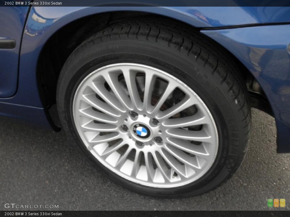 2002 BMW 3 Series 330xi Sedan Wheel and Tire Photo #46236896