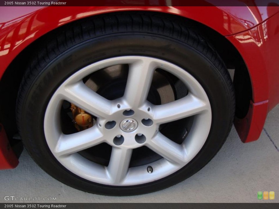 2005 Nissan 350Z Touring Roadster Wheel and Tire Photo #46242134