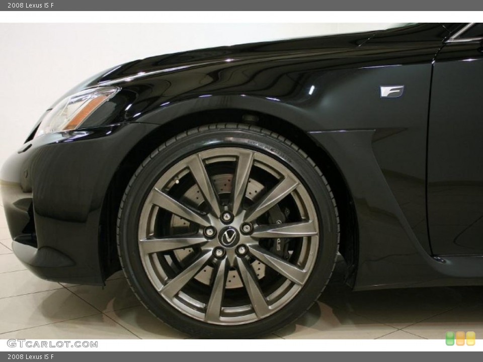 2008 Lexus IS F Wheel and Tire Photo #46250128