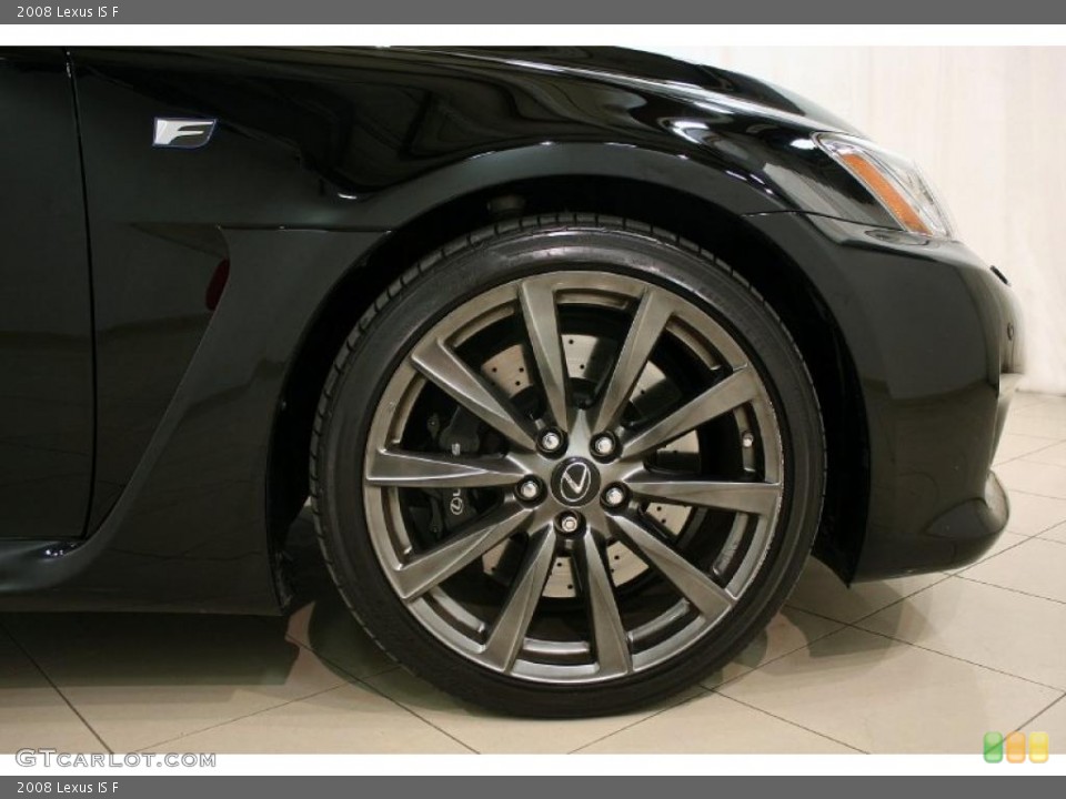 2008 Lexus IS F Wheel and Tire Photo #46250140