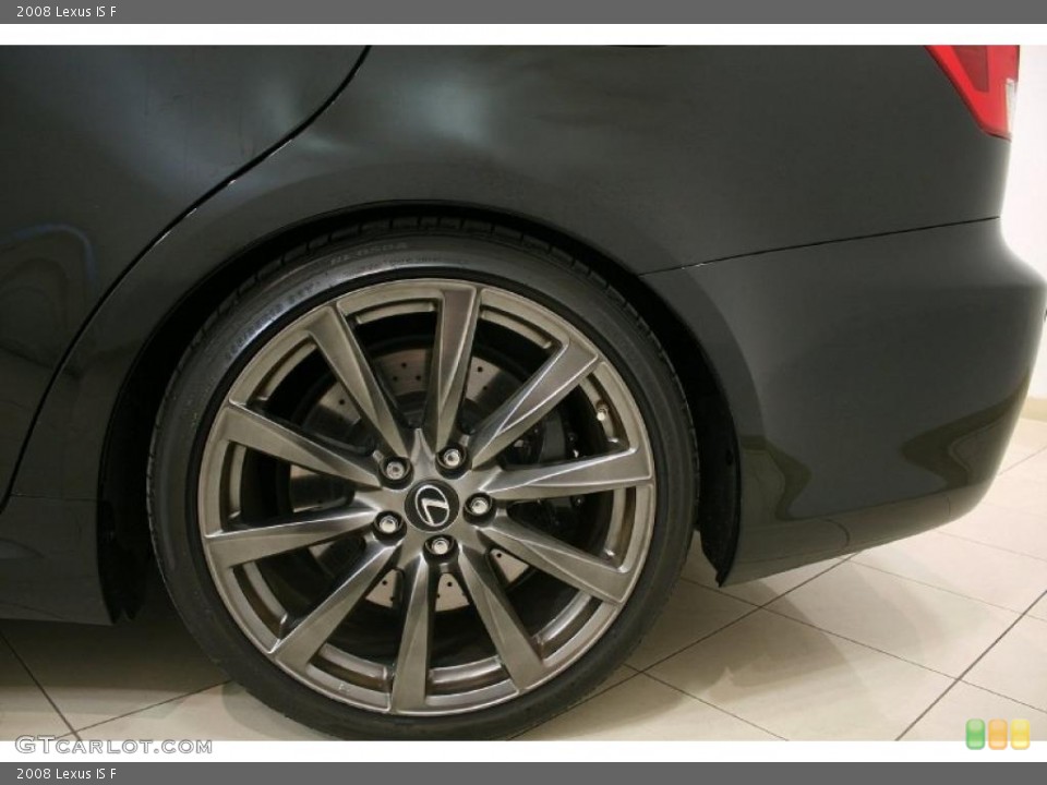 2008 Lexus IS F Wheel and Tire Photo #46250155