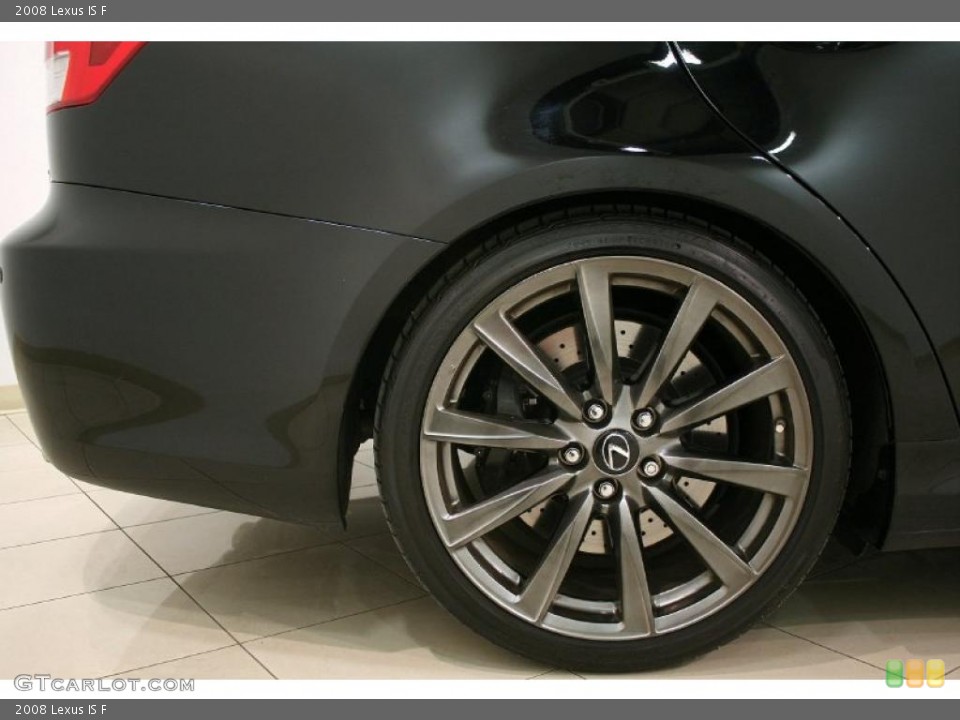 2008 Lexus IS F Wheel and Tire Photo #46250167