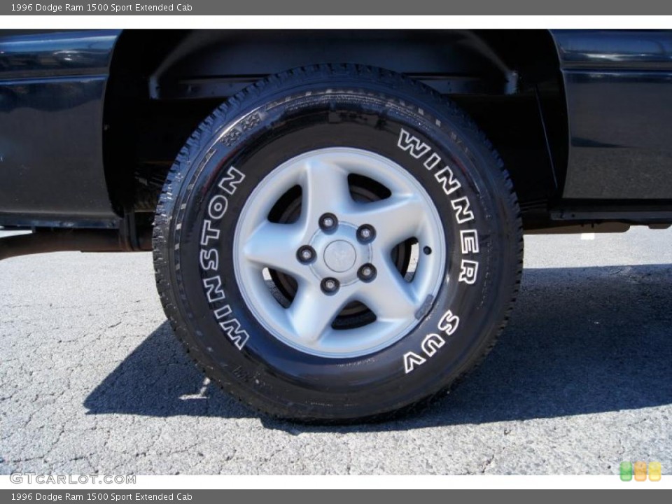 1996 Dodge Ram 1500 Sport Extended Cab Wheel and Tire Photo #46254292