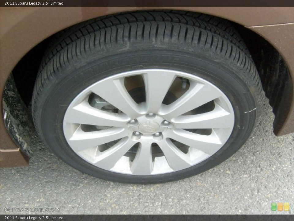 2011 Subaru Legacy 2.5i Limited Wheel and Tire Photo #46261648