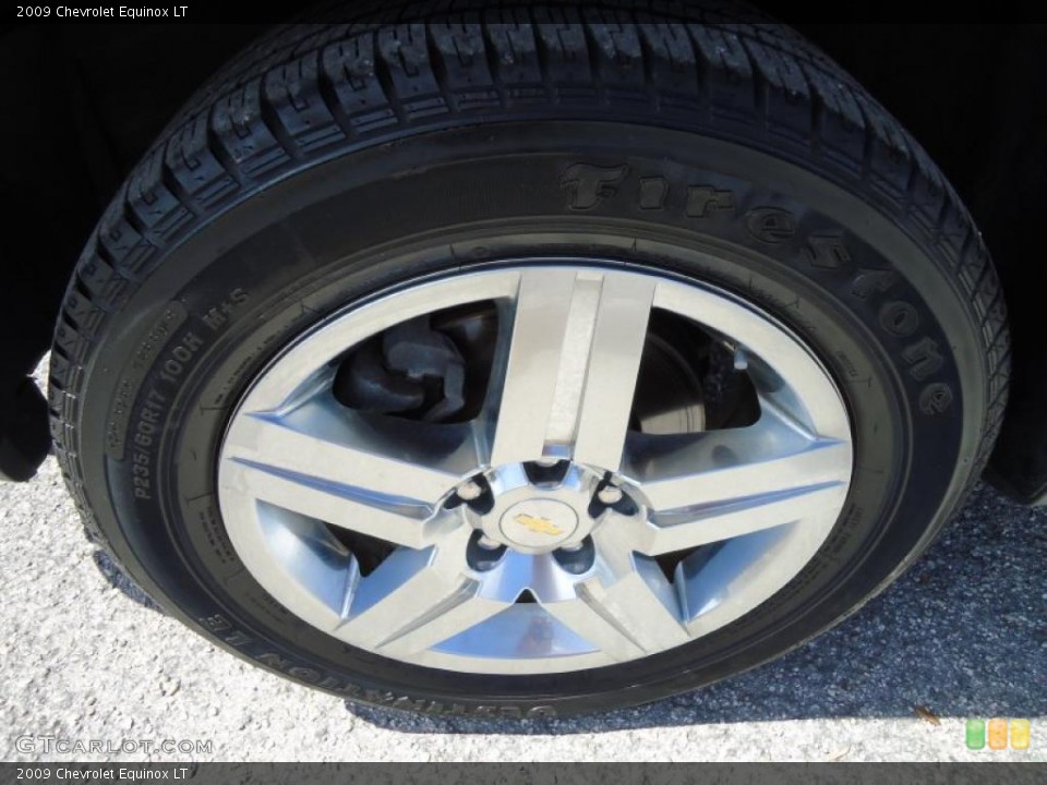 2009 Chevrolet Equinox LT Wheel and Tire Photo #46267474