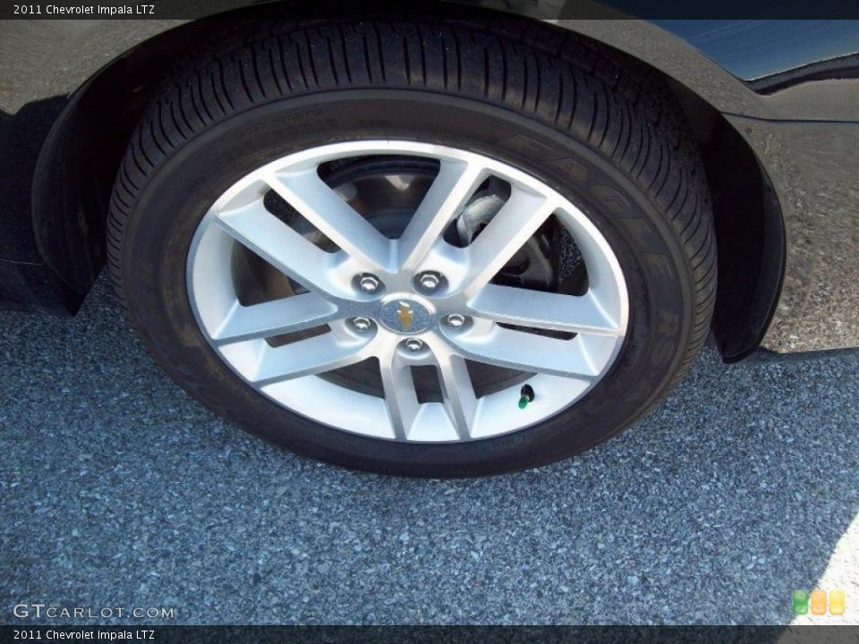 2011 Chevrolet Impala LTZ Wheel and Tire Photo #46267723