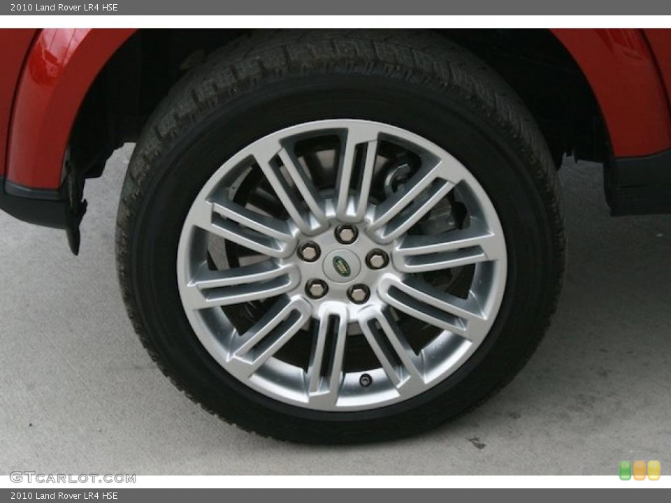 2010 Land Rover LR4 HSE Wheel and Tire Photo #46272121