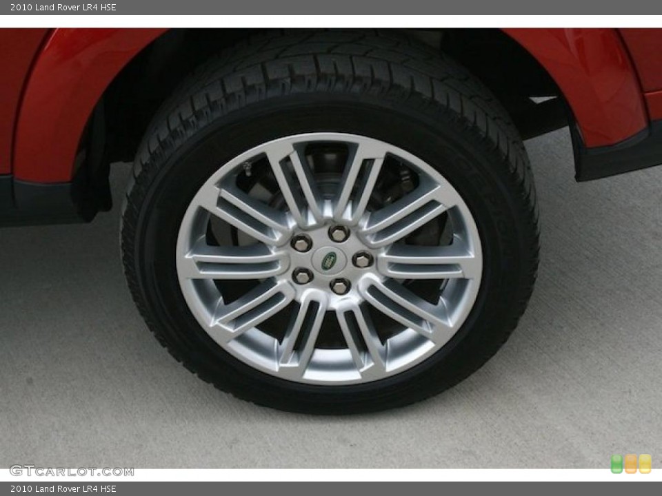 2010 Land Rover LR4 HSE Wheel and Tire Photo #46272133