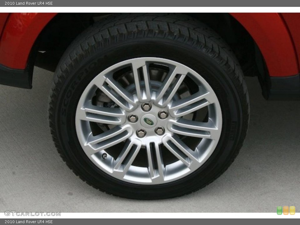 2010 Land Rover LR4 HSE Wheel and Tire Photo #46272148