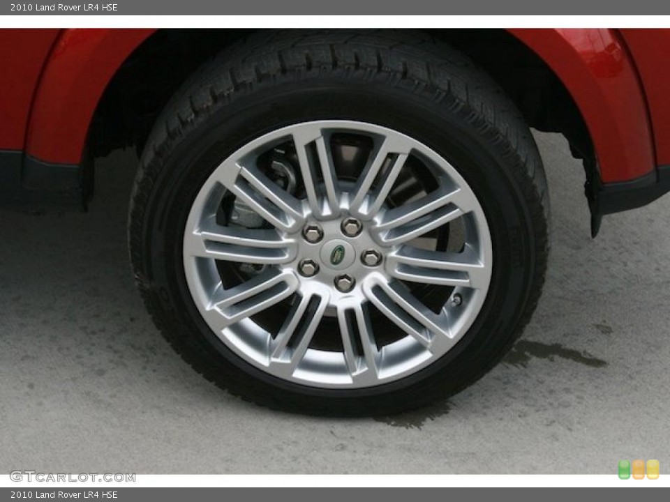 2010 Land Rover LR4 HSE Wheel and Tire Photo #46272160