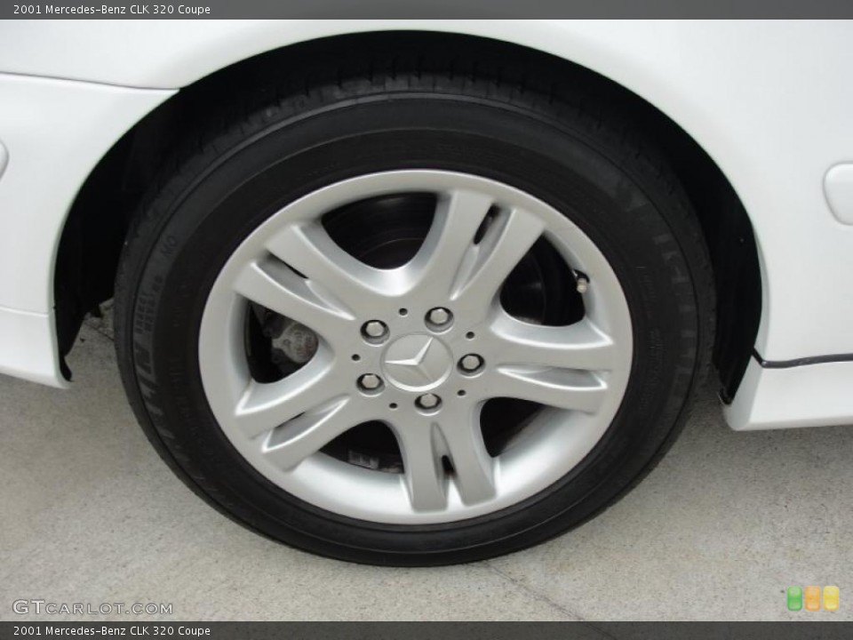 2001 Mercedes-Benz CLK 320 Coupe Wheel and Tire Photo #46288414
