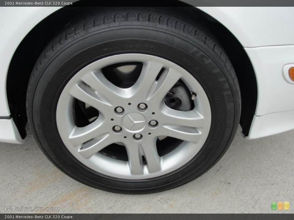 2001 Mercedes-Benz CLK 320 Coupe Wheel and Tire Photo #46288420