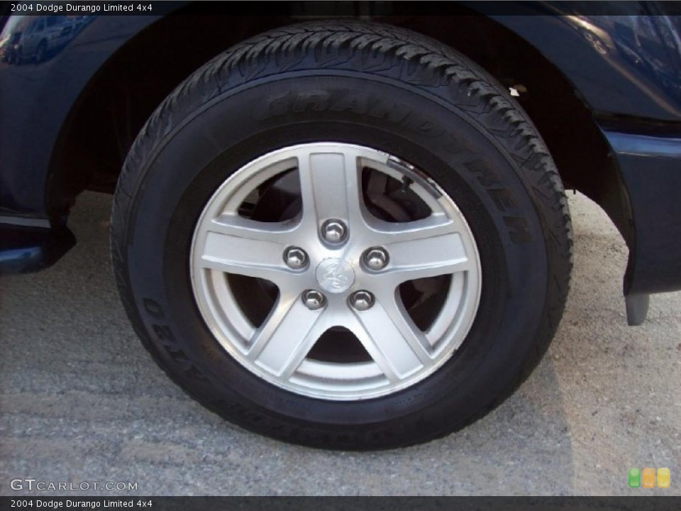 2004 Dodge Durango Limited 4x4 Wheel and Tire Photo #46289455