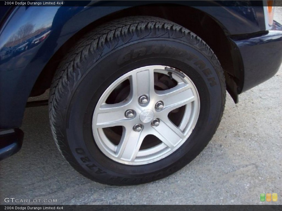 2004 Dodge Durango Limited 4x4 Wheel and Tire Photo #46289479