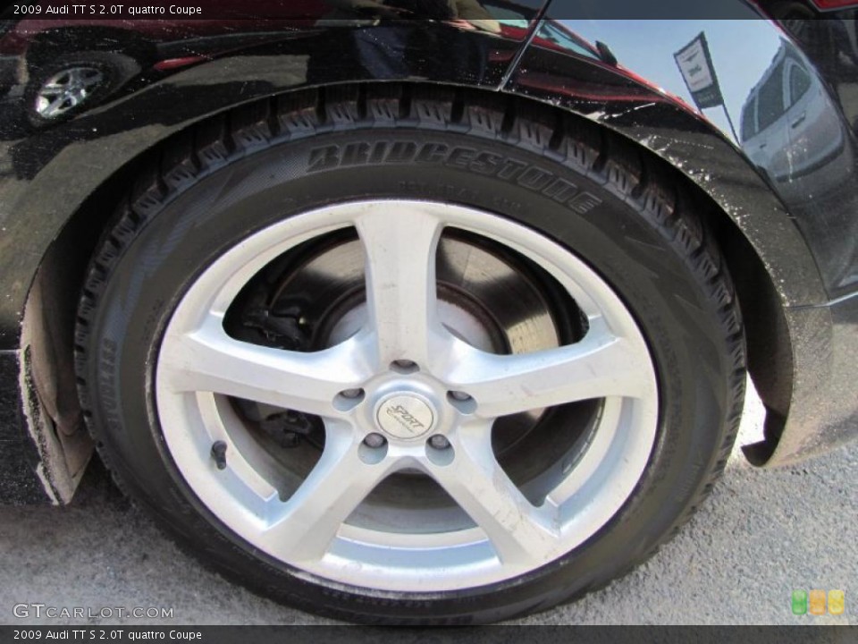 2009 Audi TT S 2.0T quattro Coupe Wheel and Tire Photo #46290052