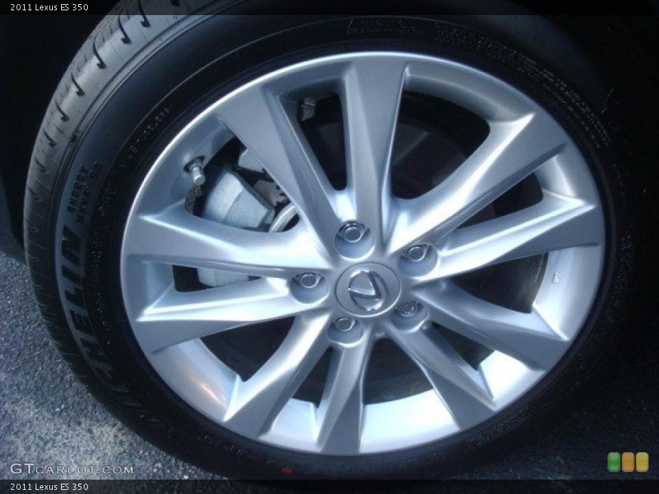 2011 Lexus ES 350 Wheel and Tire Photo #46291099