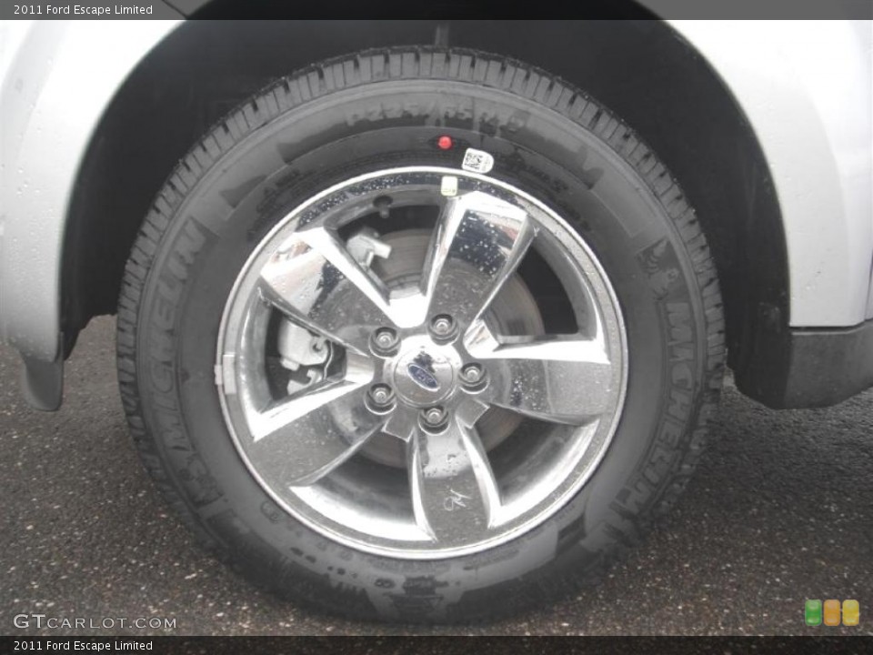 2011 Ford Escape Limited Wheel and Tire Photo #46291327
