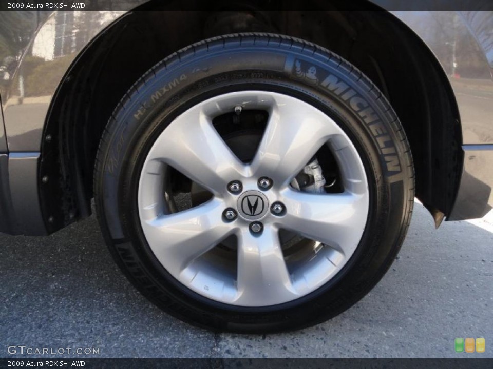 2009 Acura RDX SH-AWD Wheel and Tire Photo #46299211