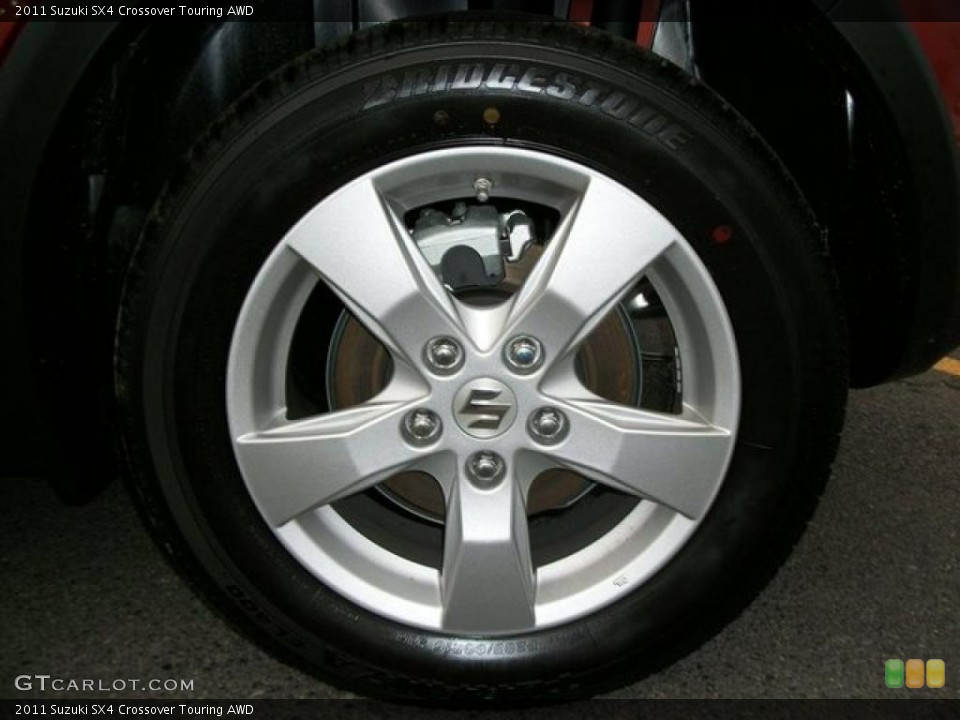 2011 Suzuki SX4 Crossover Touring AWD Wheel and Tire Photo #46305607