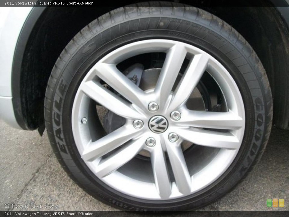 2011 Volkswagen Touareg VR6 FSI Sport 4XMotion Wheel and Tire Photo #46307273