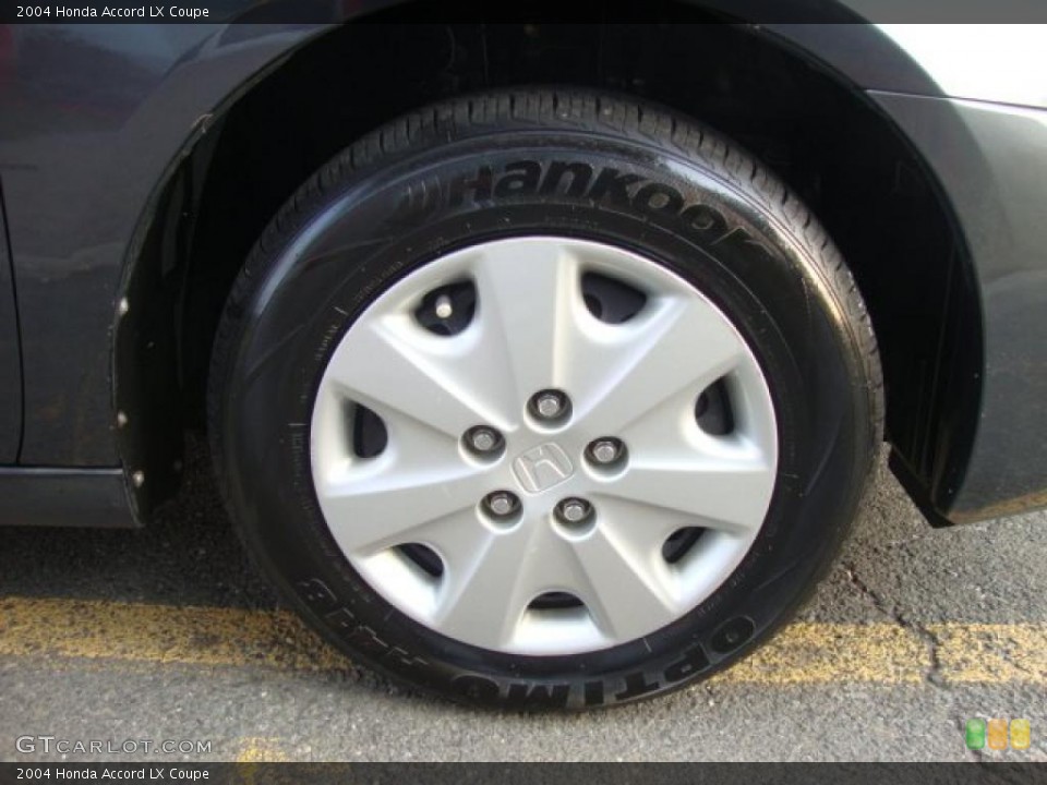 2004 Honda Accord LX Coupe Wheel and Tire Photo #46311167