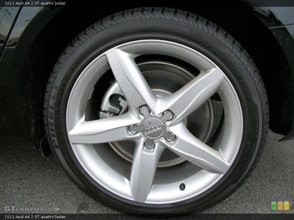 2011 Audi A4 2.0T quattro Sedan Wheel and Tire Photo #46311437